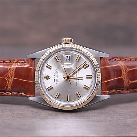 datejust leather band